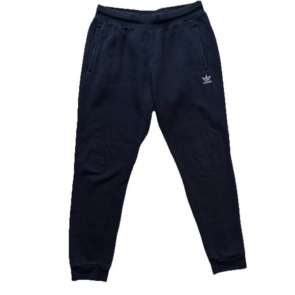 Adidas Primegreen Mens Jogger Sweat Pants Size Large Zip Pockets Black Gym Train - Picture 1 of 6